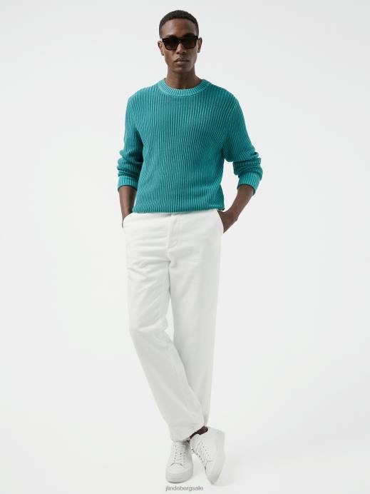 Men J.Lindeberg Deep Lake Coy Summer Structure Sweater Clothing 8R622354