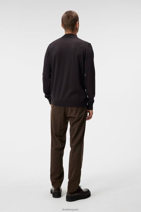 Men J.Lindeberg Delicioso Norman Merino Turtle Neck Clothing 8R621002