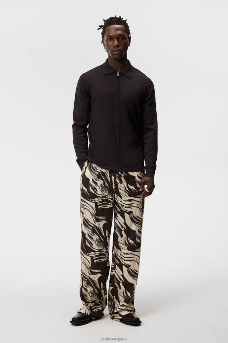 Men J.Lindeberg Delicioso Nyle Merino Zip Cardigan Clothing 8R621012