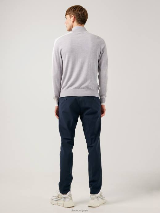 Men J.Lindeberg Micro Chip Andreas Knitted Golf Sweater Clothing 8R622369