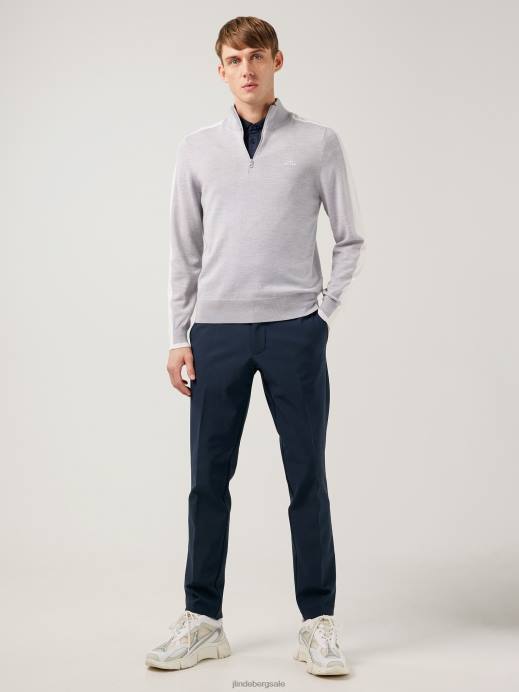 Men J.Lindeberg Micro Chip Andreas Knitted Golf Sweater Clothing 8R622369