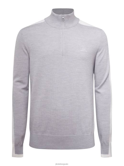 Men J.Lindeberg Micro Chip Andreas Knitted Golf Sweater Clothing 8R622369