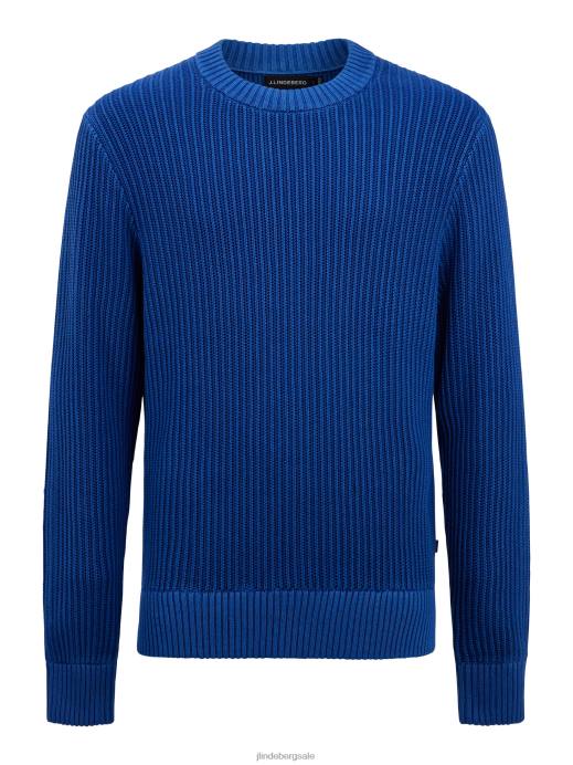 Men J.Lindeberg Surf the Web Coy Summer Structure Sweater Clothing 8R622355