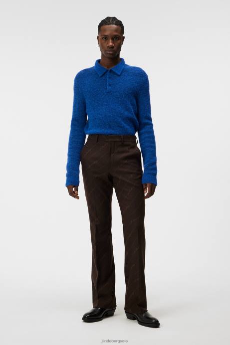 Men J.Lindeberg Surf the Web Hayden Knit Polo Clothing 8R62993