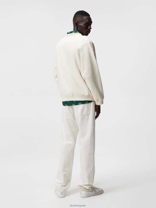 Men J.Lindeberg Turtledove Ramon Crew Neck Sweatshirt Clothing 8R621068