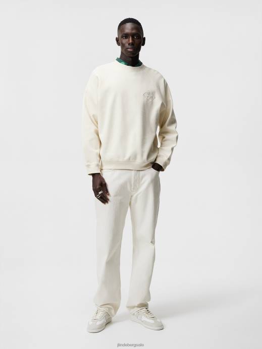 Men J.Lindeberg Turtledove Ramon Crew Neck Sweatshirt Clothing 8R621068