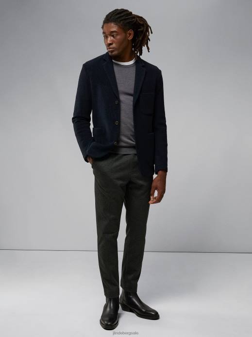 Men J.Lindeberg Volcanic Ash Lyle Merino Sweater Clothing 8R622322