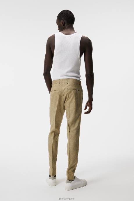 Men J.Lindeberg White Ed Rib Knit Tank Clothing 8R621030