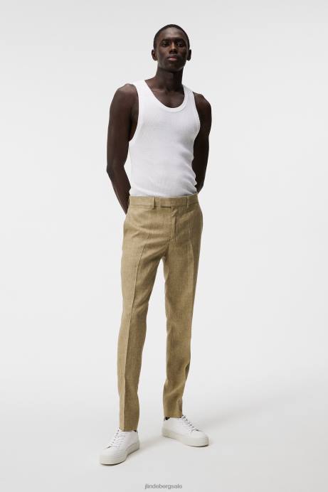 Men J.Lindeberg White Ed Rib Knit Tank Clothing 8R621030