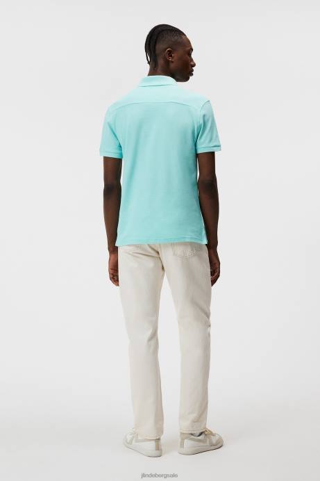 Men J.Lindeberg Aqua Splash Troy Polo Clothing 8R62939