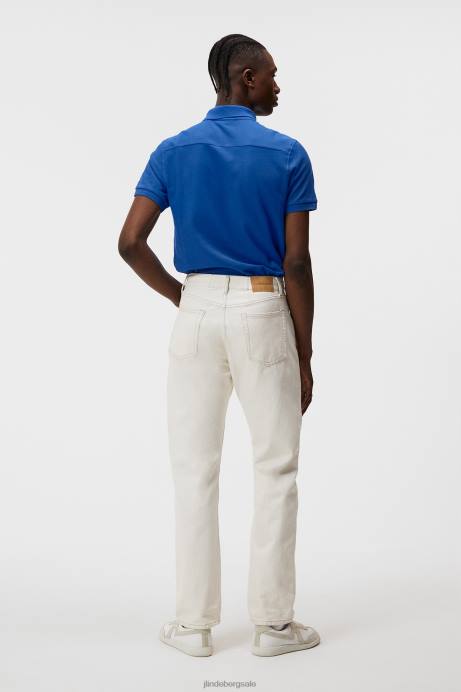 Men J.Lindeberg Blue Quartz Troy Polo Clothing 8R62940