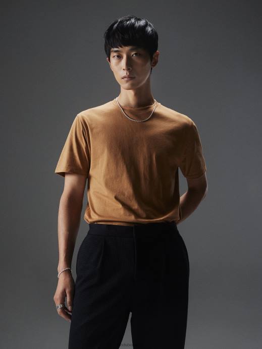 Men J.Lindeberg Chipmunk Sid Basic T-shirt Clothing 8R622133