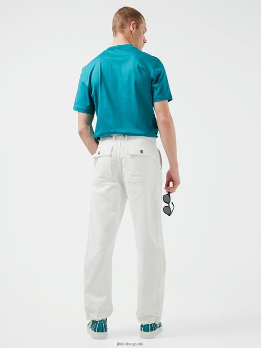 Men J.Lindeberg Deep Lake Ace Mock Neck T-shirt Clothing 8R622147