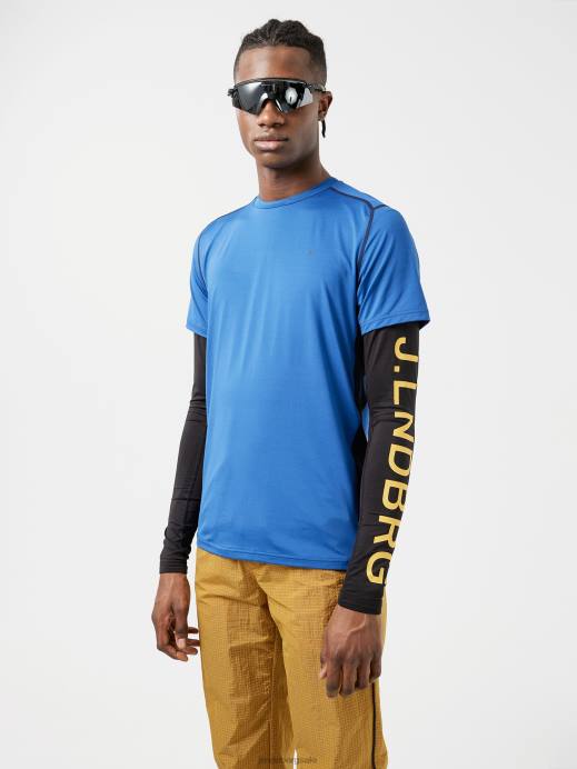 Men J.Lindeberg Limoges Link Compression T-shirt Clothing 8R622153