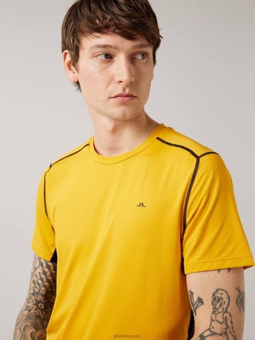 Men J.Lindeberg Mango Mojito Link Compression T-shirt Clothing 8R622154