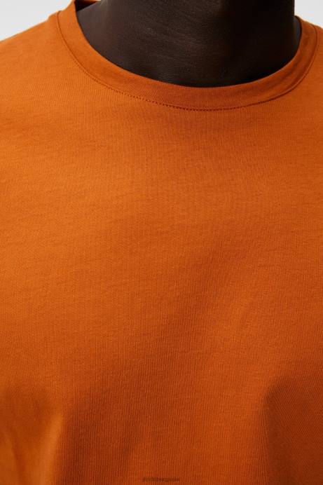 Men J.Lindeberg Minimal Sid Basic Cotton Tee Clothing 8R62946