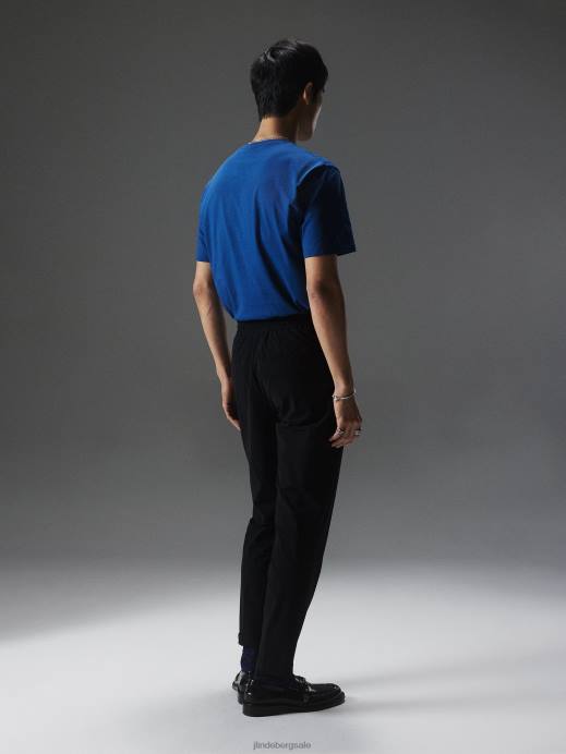 Men J.Lindeberg Navy Peony Sid Basic T-shirt Clothing 8R622132