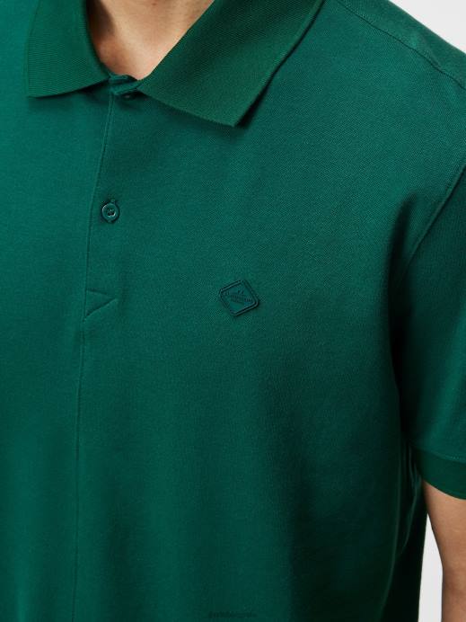 Men J.Lindeberg Rain Forest Rubi Slim Polo Clothing 8R62954
