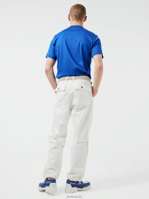 Men J.Lindeberg Surf the Web Ace Mock Neck T-shirt Clothing 8R622145