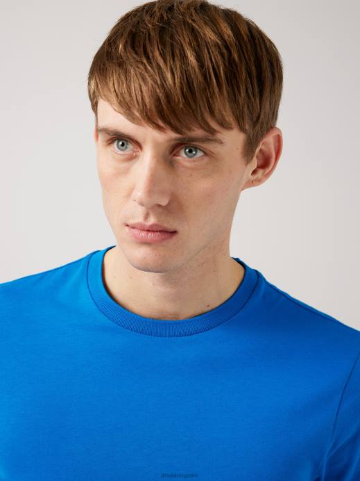 Men J.Lindeberg True Blue Silo Supima Cotton T-shirt Clothing 8R622164