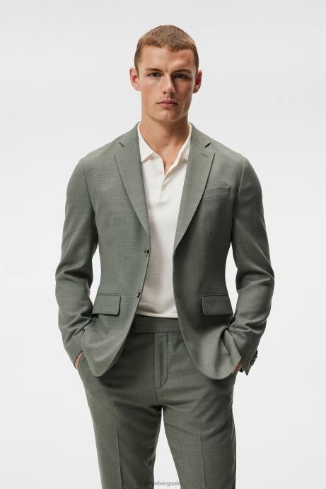Men J.Lindeberg Aloe Hopper Active Hopsack Blazer Clothing 8R621225