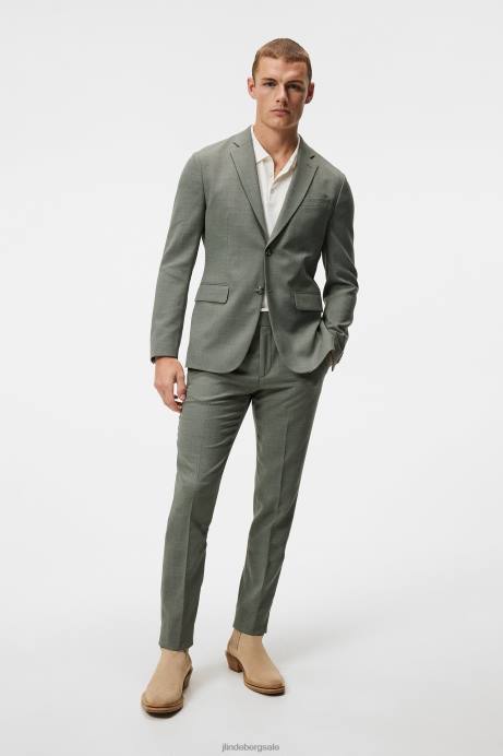 Men J.Lindeberg Aloe Hopper Active Hopsack Blazer Clothing 8R621225