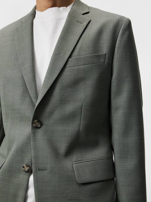 Men J.Lindeberg Aloe Hopper Active Hopsack Blazer Clothing 8R621225