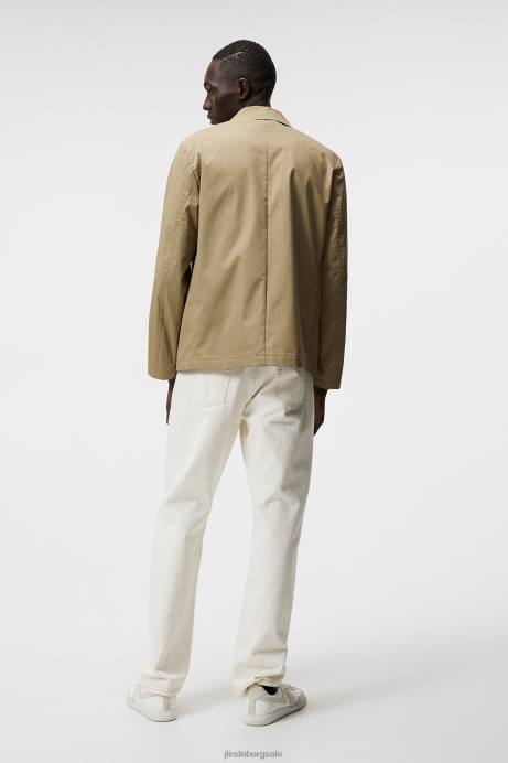 Men J.Lindeberg Aloe Jack Light Cotton Blazer Clothing 8R621210