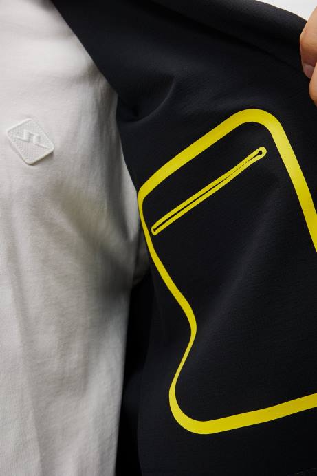 Men J.Lindeberg Black Barry Packable Blazer Clothing 8R621200