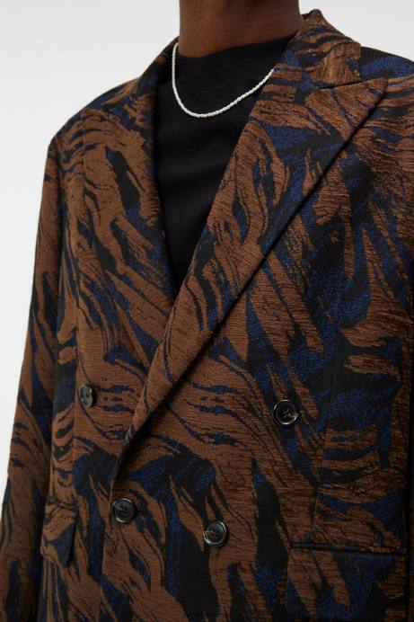 Men J.Lindeberg Delicioso David Jacquard Blazer Clothing 8R621197