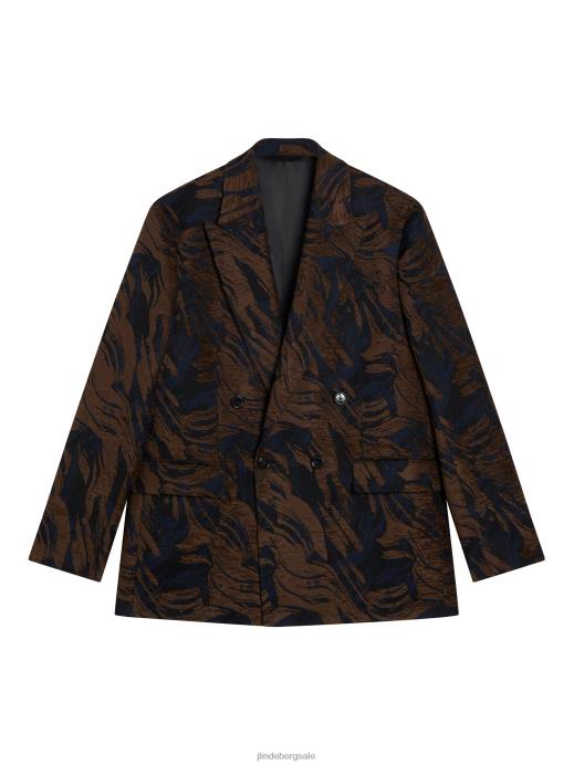 Men J.Lindeberg Delicioso David Jacquard Blazer Clothing 8R621197