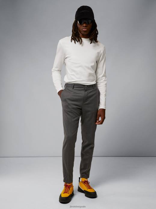 Men J.Lindeberg Gargoyle Sasha Flannel Pants Clothing 8R622551