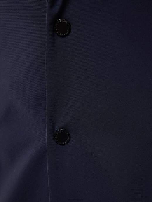 Men J.Lindeberg Navy Hopper Stretch Blazer Clothing 8R622558