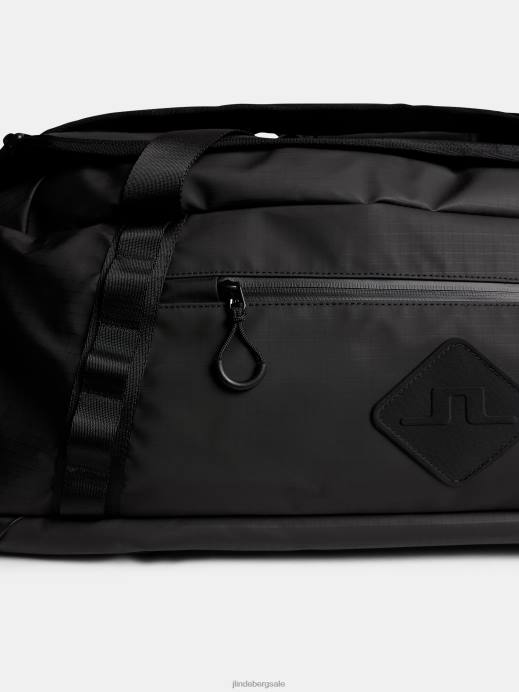 Men J.Lindeberg Black Noa Weekend Bag Accessory 8R62734