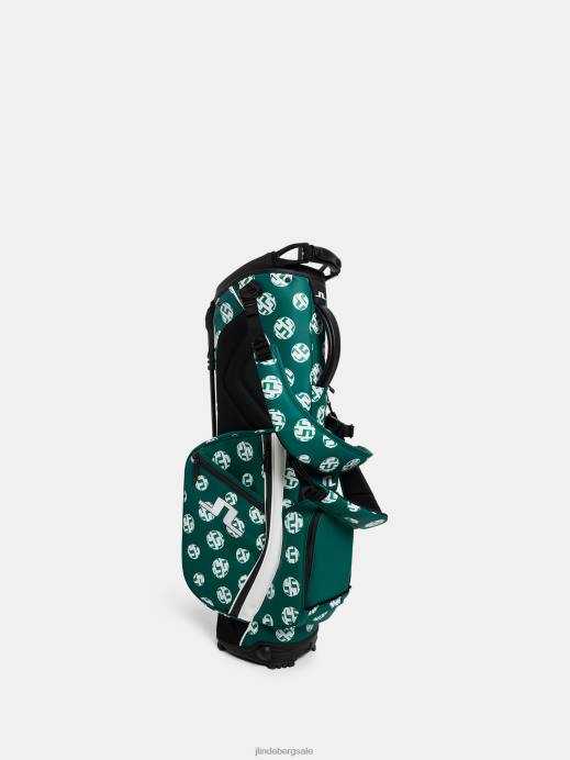 Men J.Lindeberg Rain Forest Sphere Dot Player Stand Bag Print Accessory 8R62802