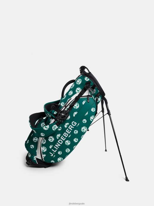 Men J.Lindeberg Rain Forest Sphere Dot Player Stand Bag Print Accessory 8R62802