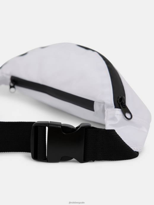 Men J.Lindeberg White Dan Waist Bag Accessory 8R62823