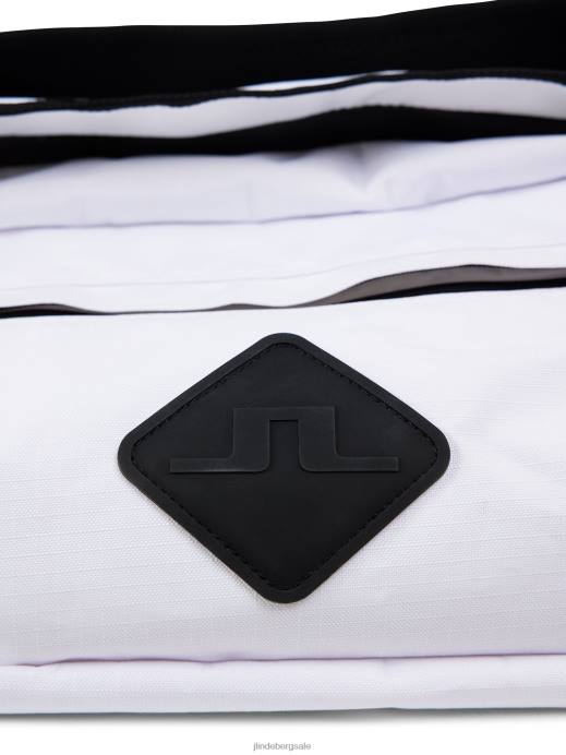 Men J.Lindeberg White Noa Weekend Bag Accessory 8R62824