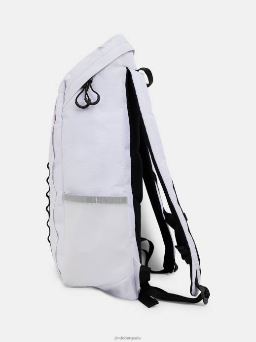 Men J.Lindeberg White Rey Back Pack Accessory 8R62820