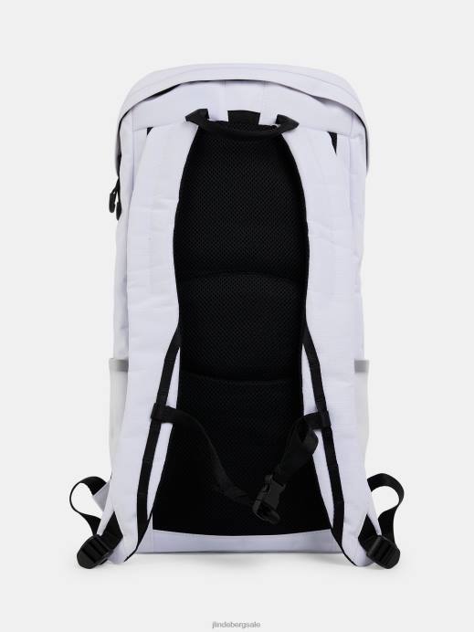 Men J.Lindeberg White Rey Back Pack Accessory 8R62820