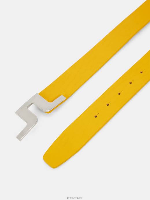 Men J.Lindeberg Citrus Bridger Leather Belt Accessory 8R62856