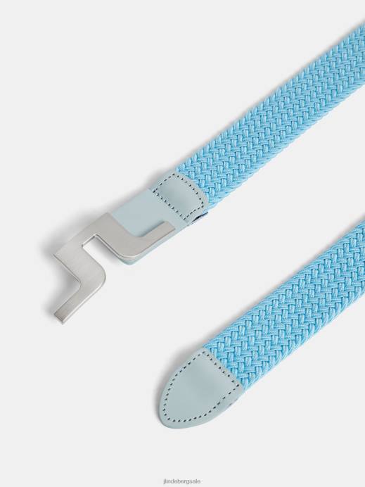 Men J.Lindeberg Skyway Berry Elastic Belt Accessory 8R62765