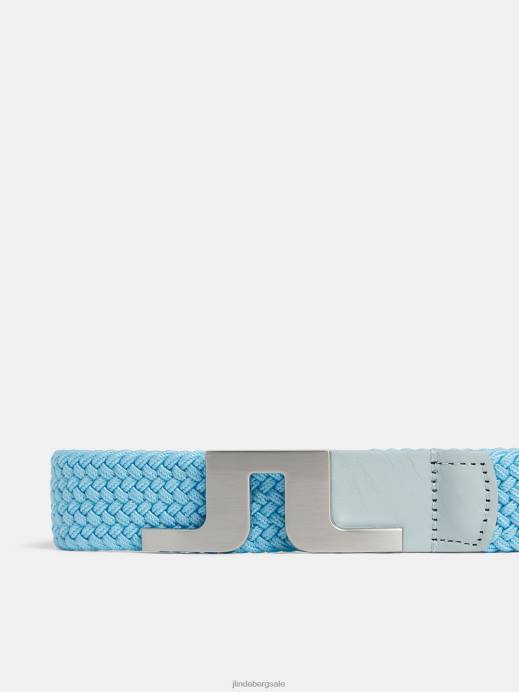 Men J.Lindeberg Skyway Berry Elastic Belt Accessory 8R62765