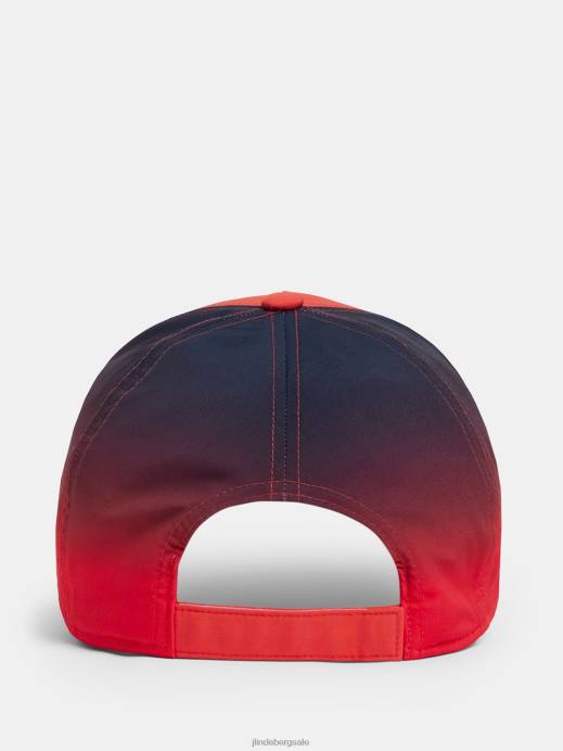 Men J.Lindeberg Fiery Red Natan Cap Accessory 8R62832