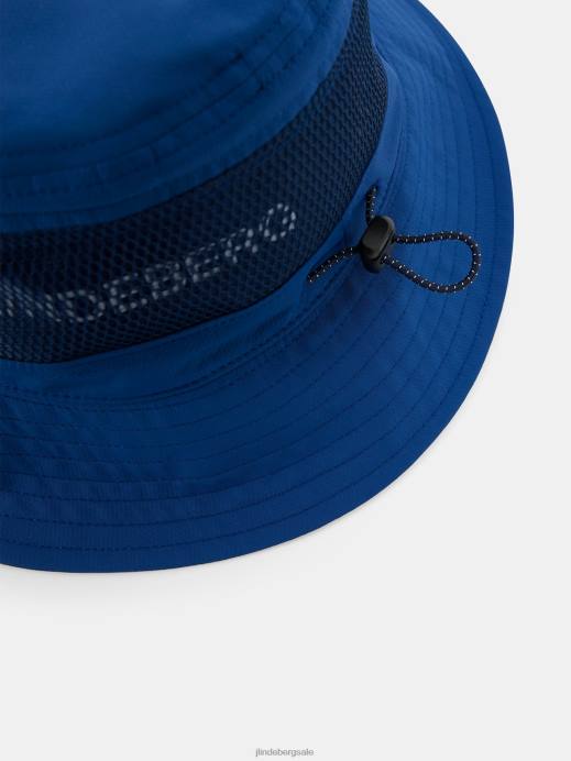 Men J.Lindeberg Navy Peony Denver Bucket Hat Accessory 8R62905