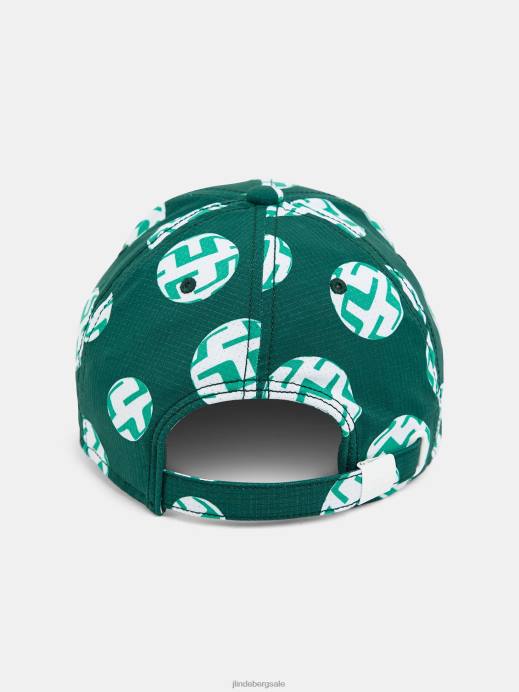 Men J.Lindeberg Rain Forest Sphere Dot Collin Print Cap Accessory 8R62882