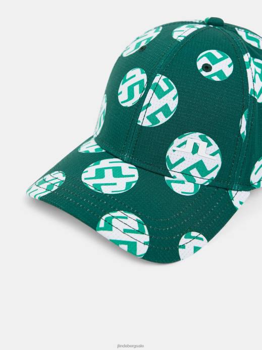 Men J.Lindeberg Rain Forest Sphere Dot Collin Print Cap Accessory 8R62882