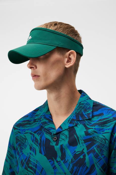 Men J.Lindeberg Rain Forest Yaden Visor Accessory 8R62775