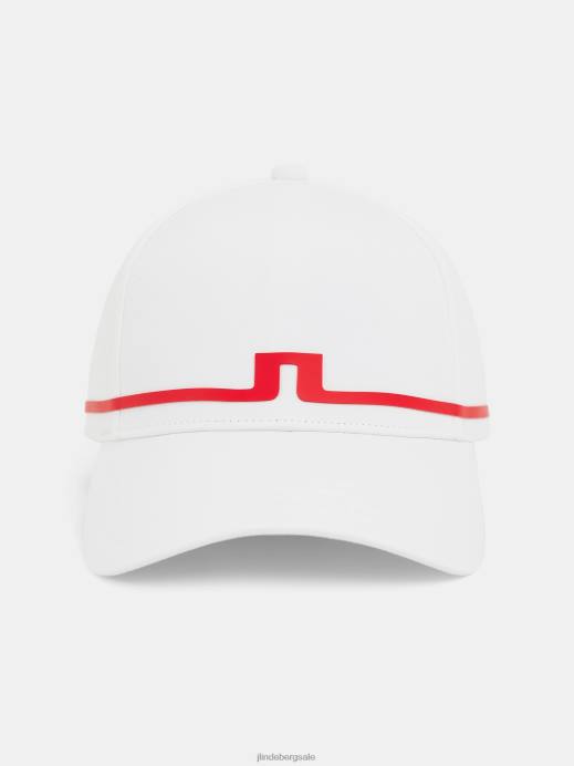 Men J.Lindeberg White Oscar Cap Accessory 8R62863