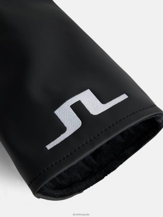 Men J.Lindeberg Black Driver Club Headcover Accessory 8R62811